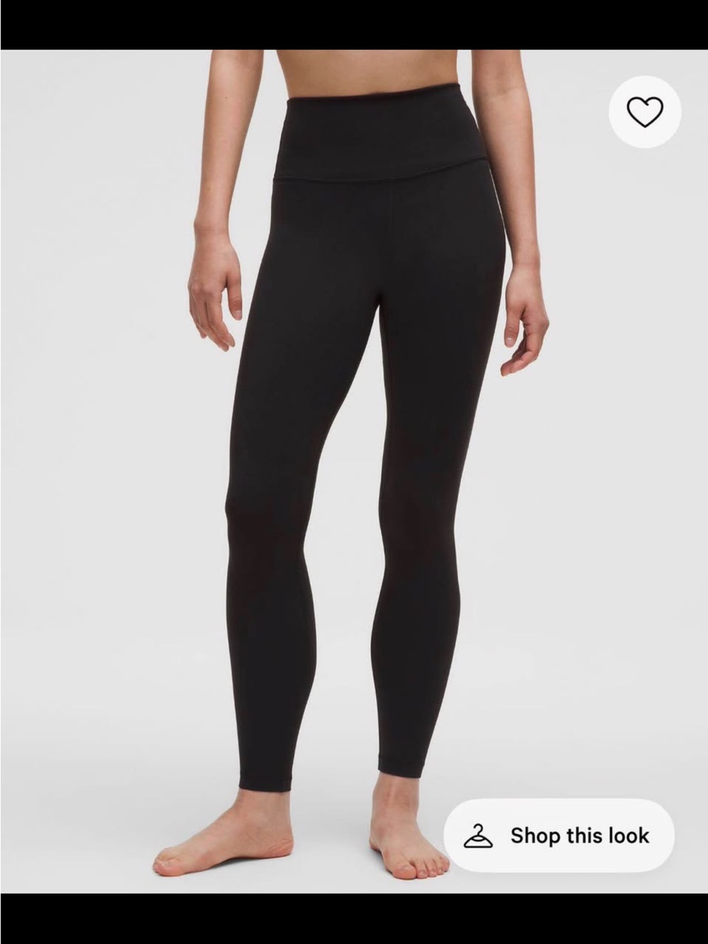 lululemon athletica Black High-Rise Leggings